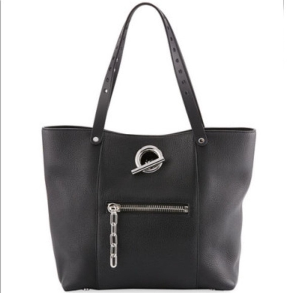 Alexander Wang Leather Black Riot Tote Bag